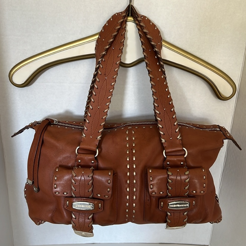 Vintage MICHAEL Michael Kors Leather Satchel - Picture 2 of 16